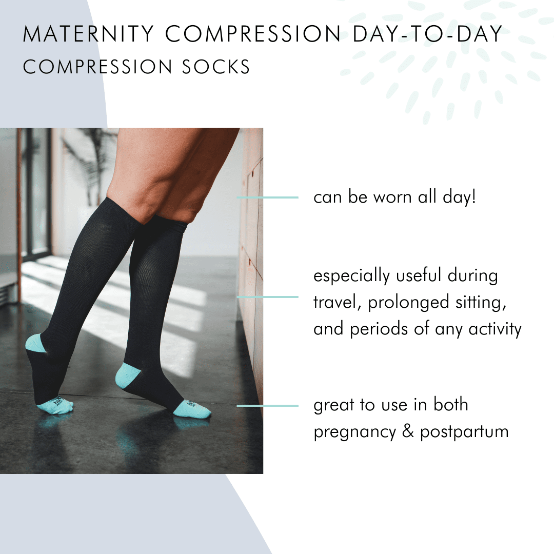 How To Put On Maternity Compression Socks 